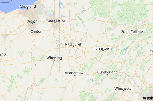 Map of West Mifflin