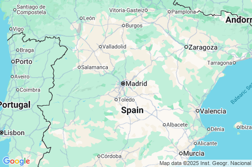 Map of Community of Madrid