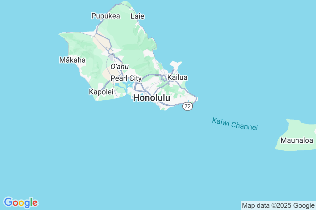 Waikiki Area Map