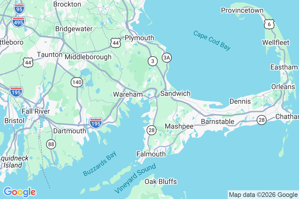 Massachusetts Maritime Academy Area Map