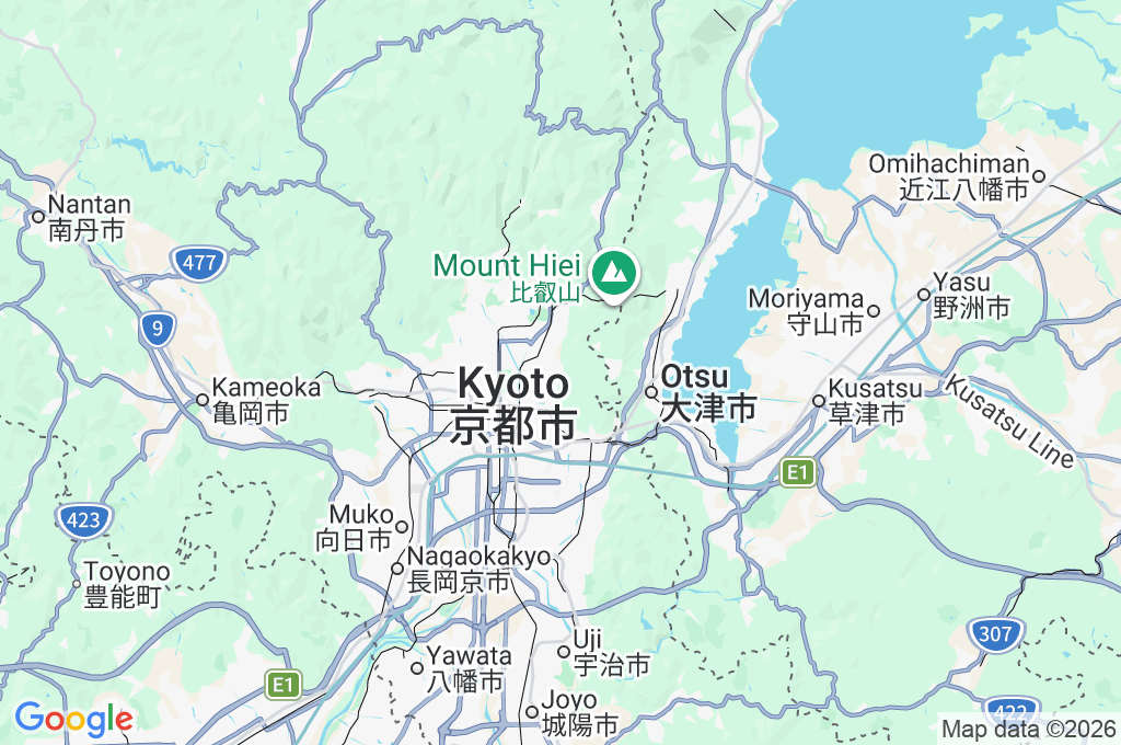 Ginkaku-ji Area Map Ginkaku-ji Area Map