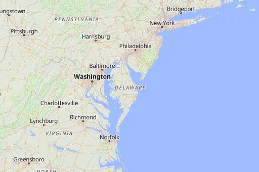 Map of Sussex County