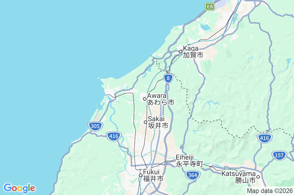 Awaraonsen Station Area Map Awaraonsen Station Area Map