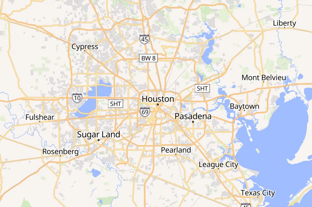 Buffalo Bayou Park Area Map Buffalo Bayou Park Area Map