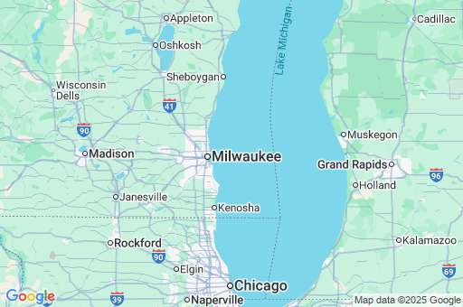 Map of Milwaukee County