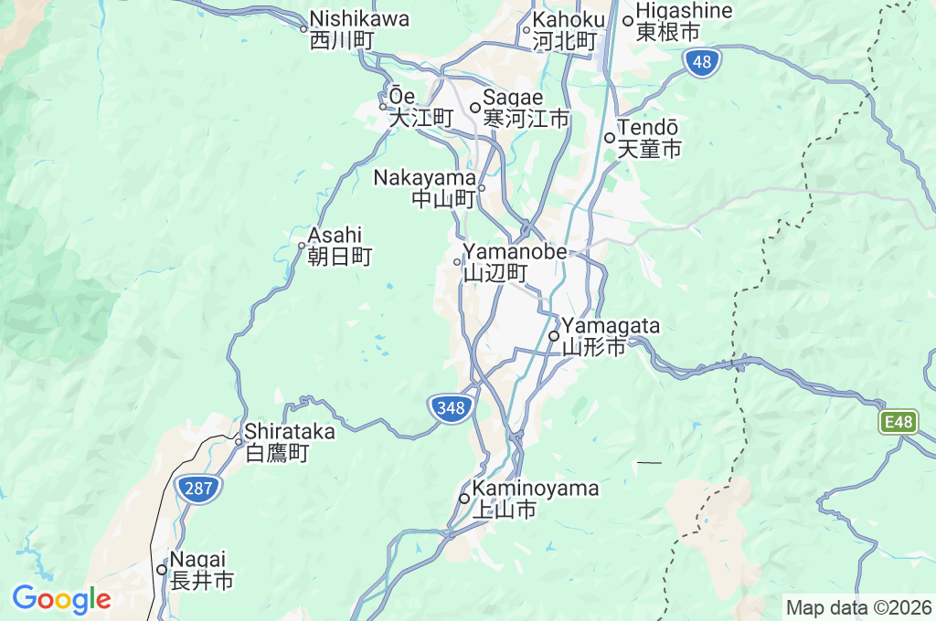 Iizuka Bridge Area Map