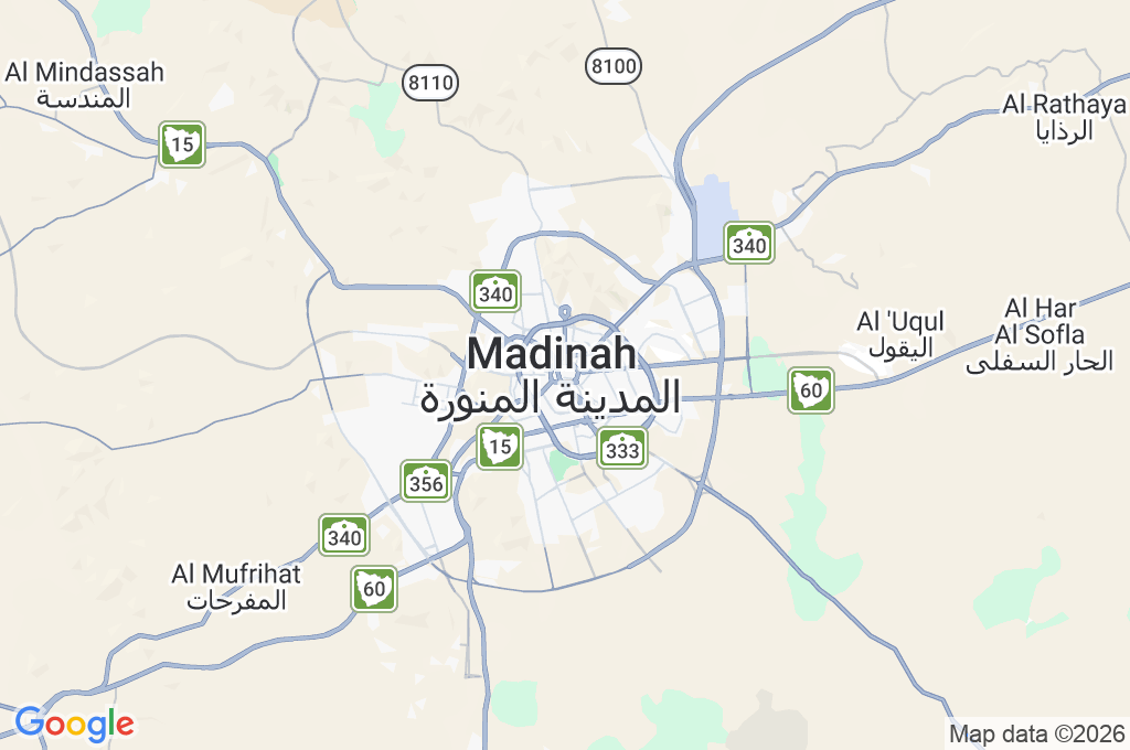 Medina Area Map Medina Area Map