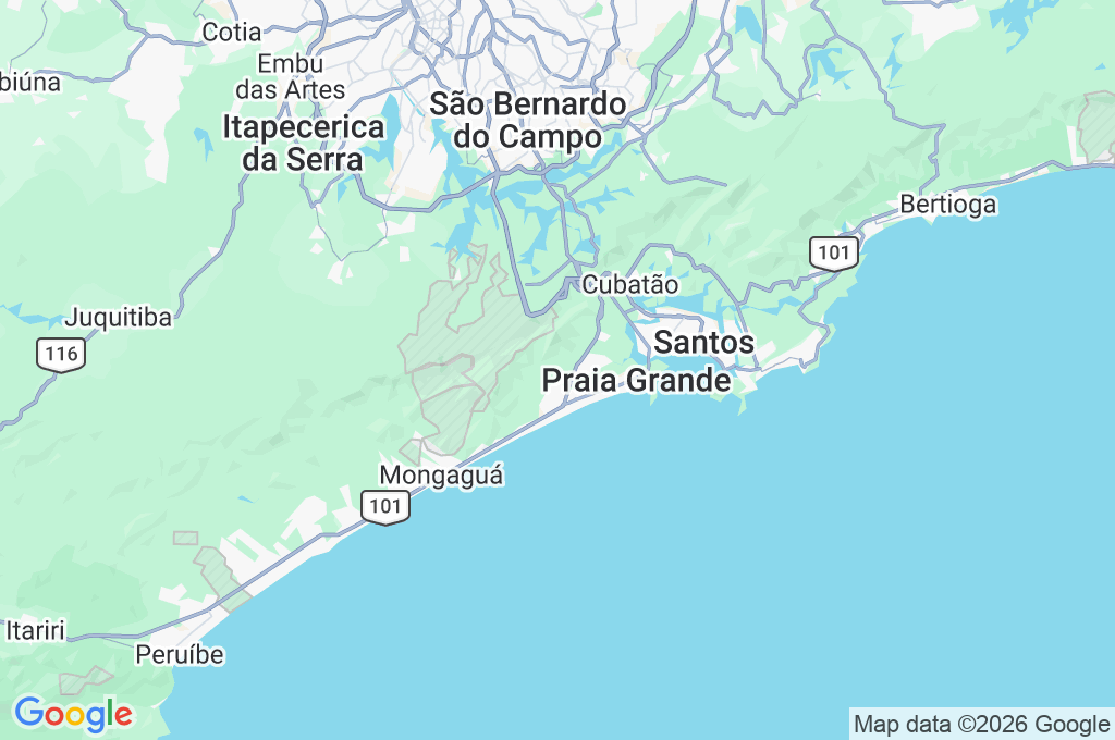 Paratinga Area Map