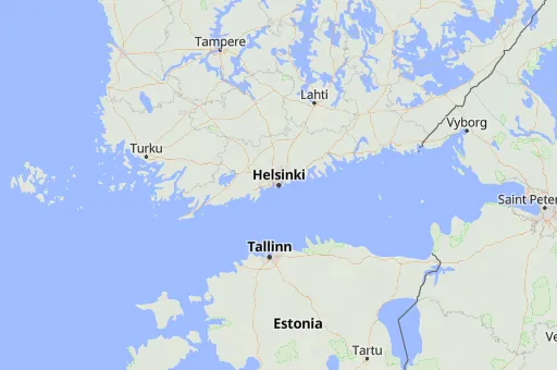 Map of Uusimaa