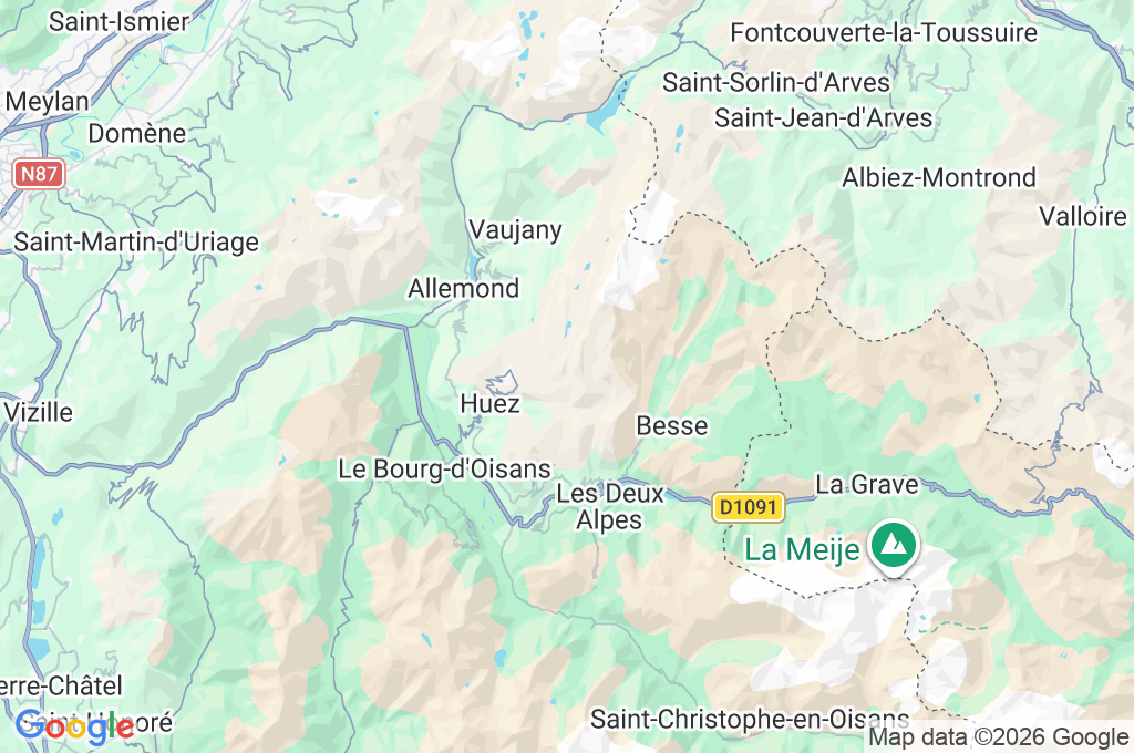 L'Herpie Area Map L'Herpie Area Map