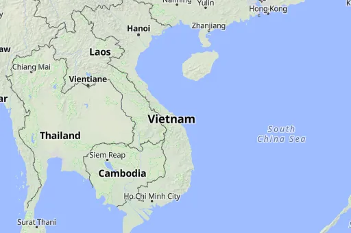 Map of Đà Nẵng