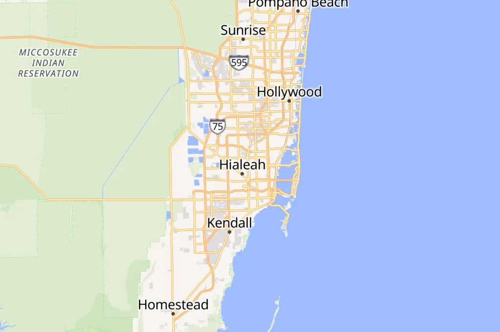 Metrorail Transfer Station Area Map