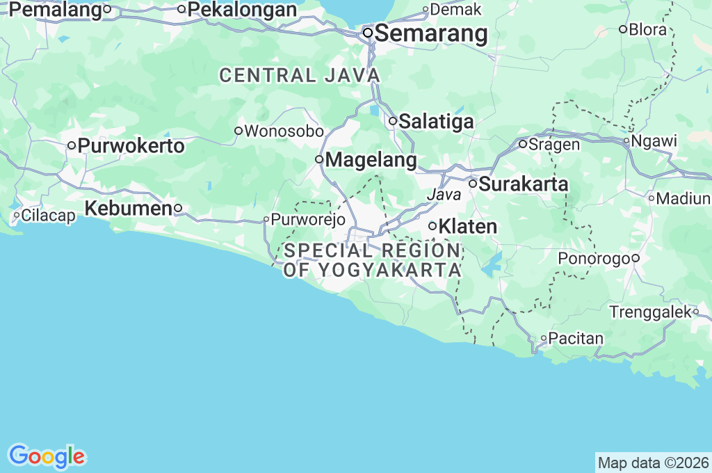 Tugu Yogyakarta Area Map
