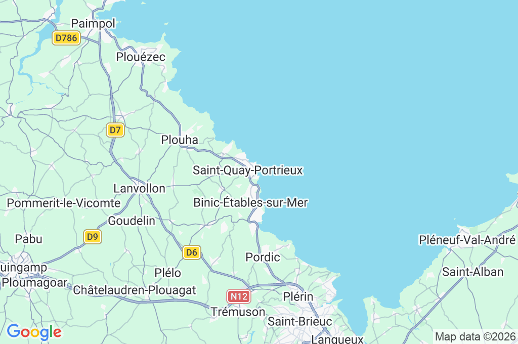Port d'Armor Area Map
