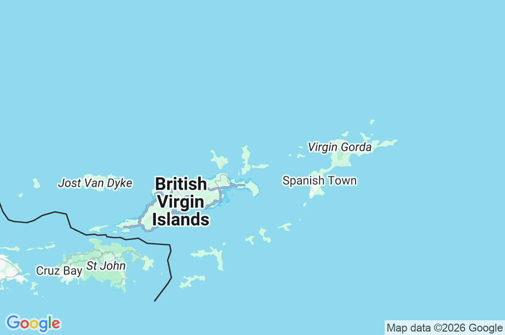 Scrub Island Area Map