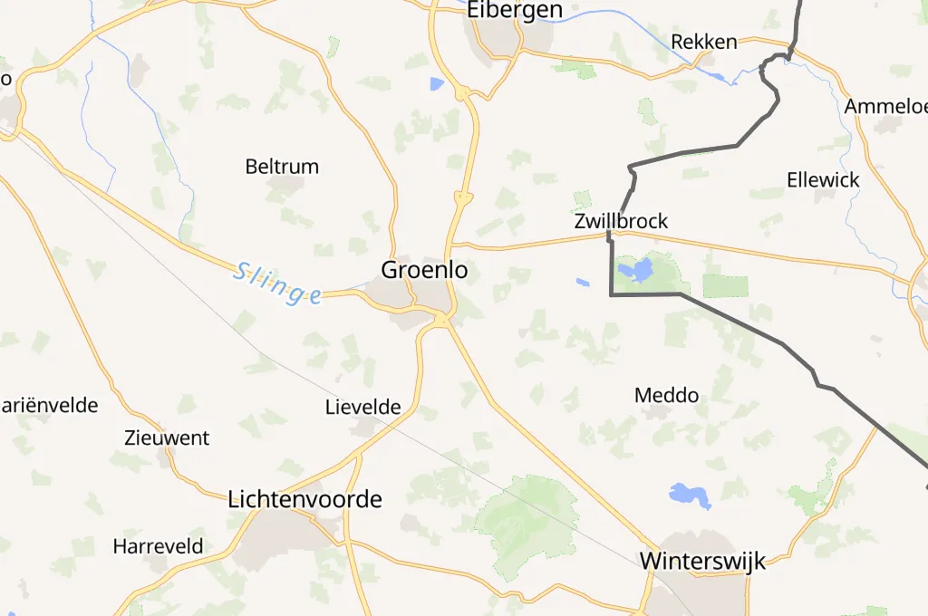 Marveld Recreatie Area Map