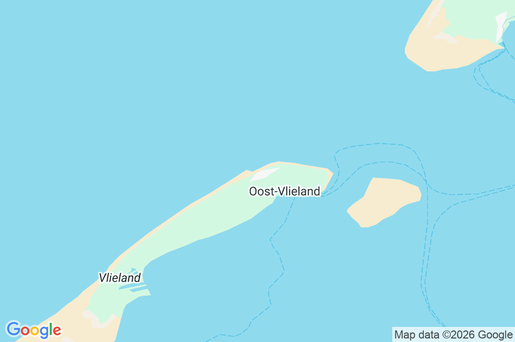 Vlieland Area Map