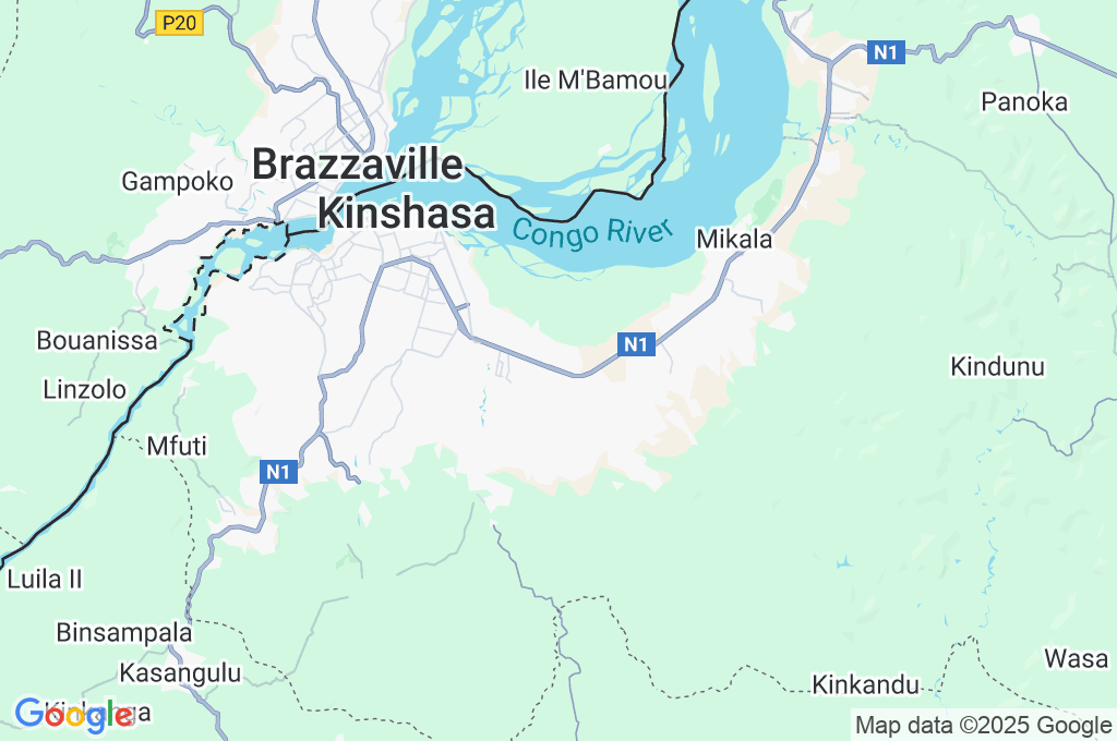 Grace Congo Area Map Grace Congo Area Map