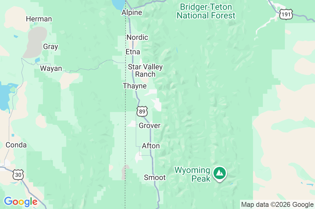 Turnerville Area Map Turnerville Area Map