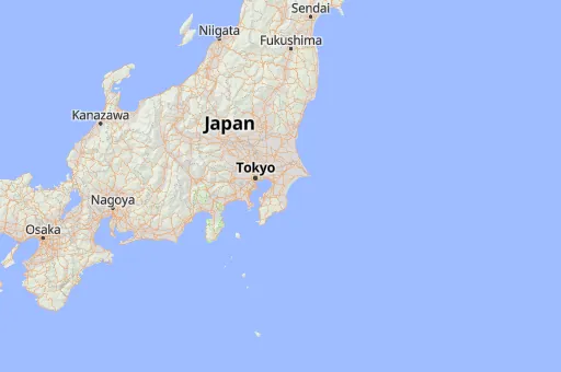 Map of Chiba