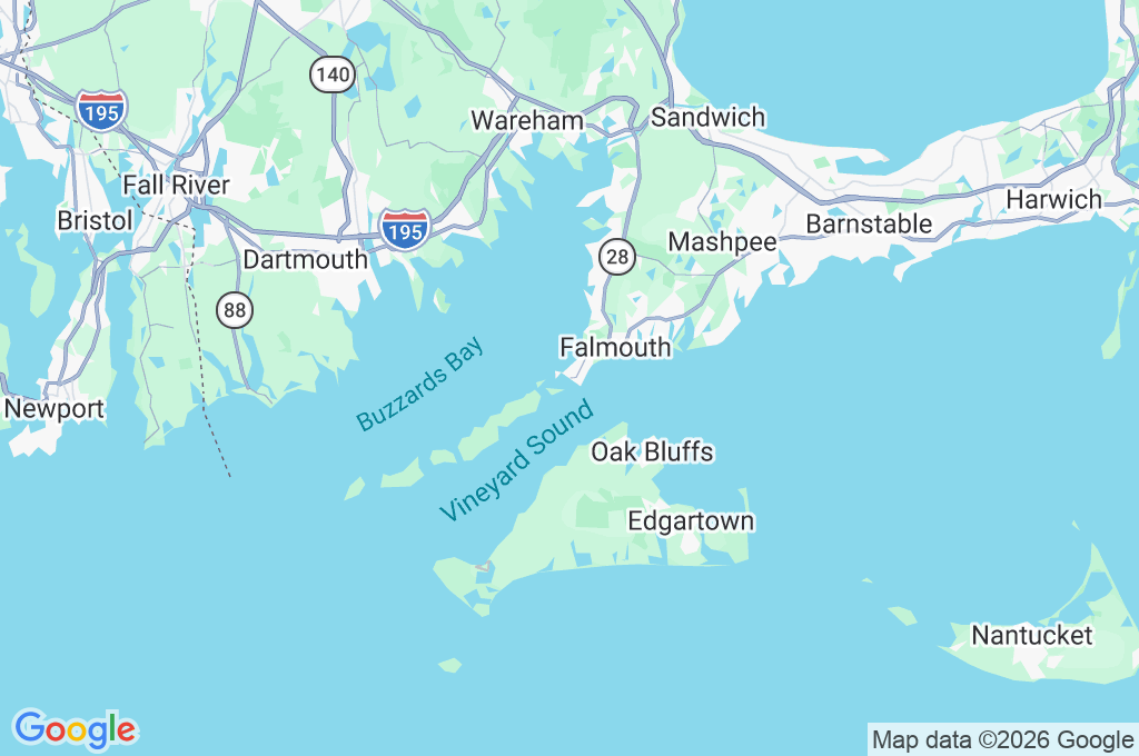 Woods Hole Area Map