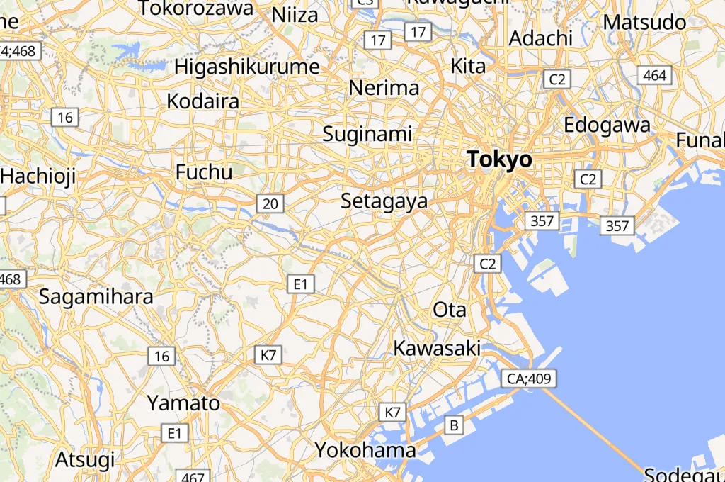 Yoga Tollgate Area Map