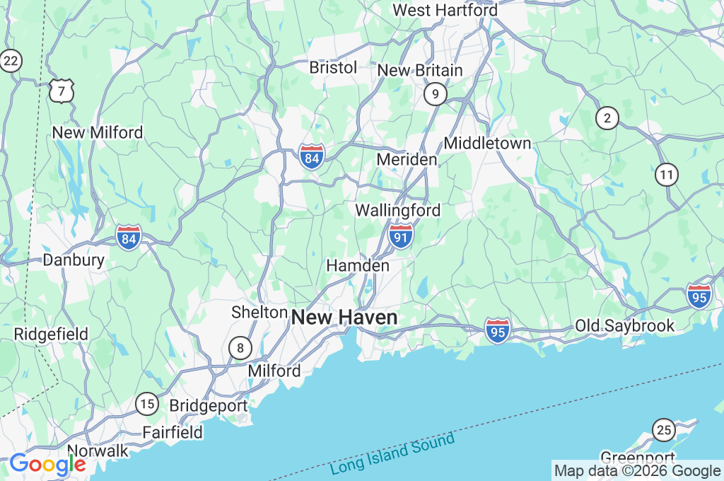 Quinnipiac University Area Map