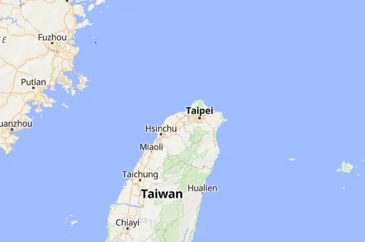 Map of Taoyuan City
