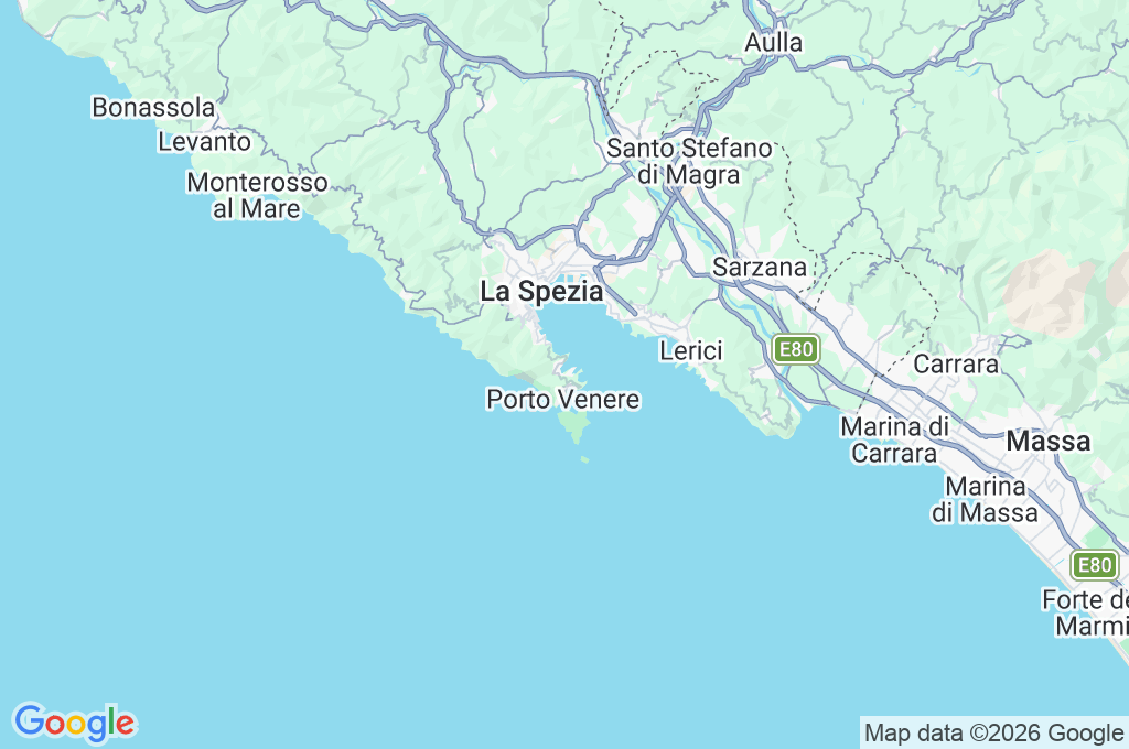 Le Grazie Area Map