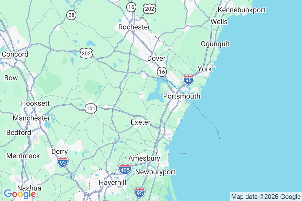 Great Bay Osprey Nest Area Map