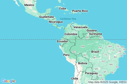Map of Ecuador