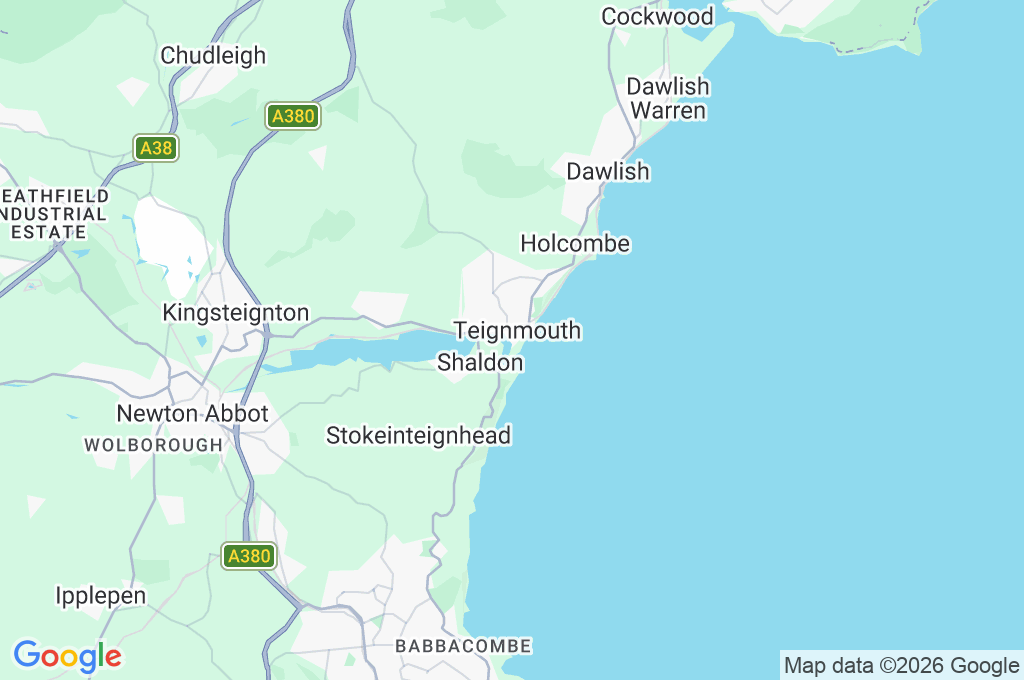 Teign Estuary Area Map