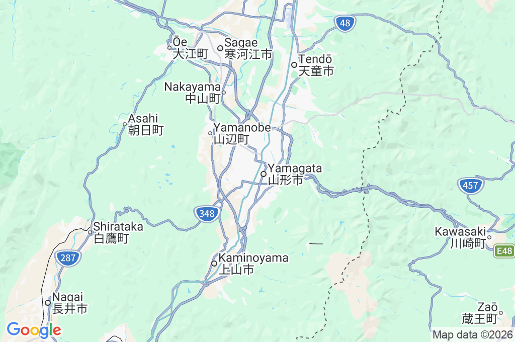 Yamagata Station Area Map