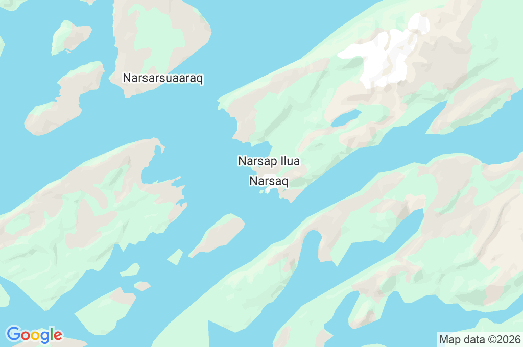 Narsaq Area Map