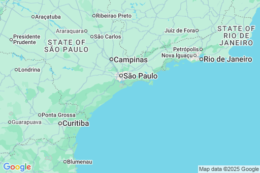 Map of São Paulo State