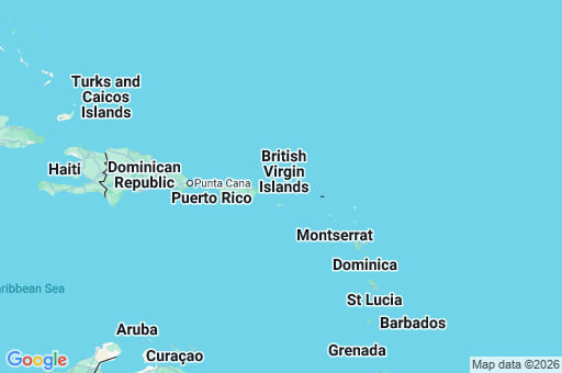 Map of British Virgin Islands