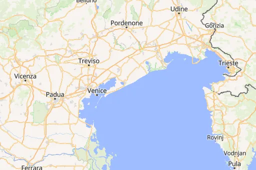 Map of Jesolo