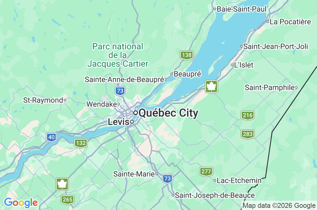 Club Nautique de l'Île d'Orléans Area Map Club Nautique de l'Île d'Orléans Area Map