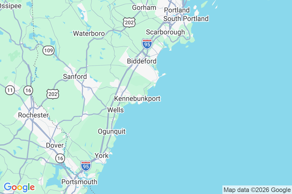 Cape Porpoise Harbor Area Map Cape Porpoise Harbor Area Map