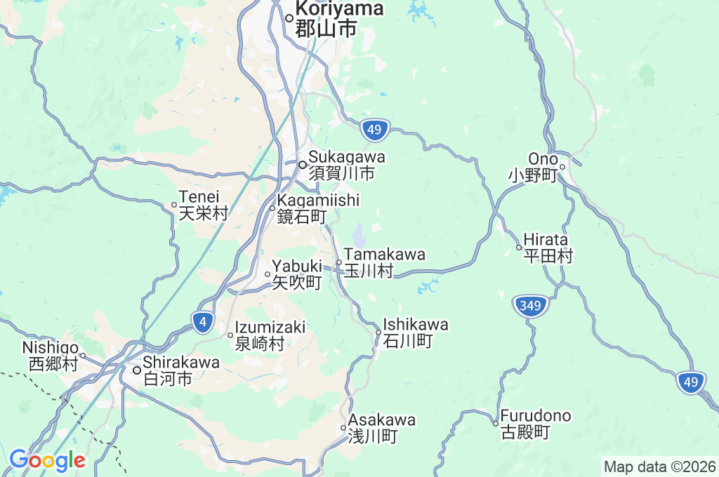 Fukushima Airport Area Map Fukushima Airport Area Map