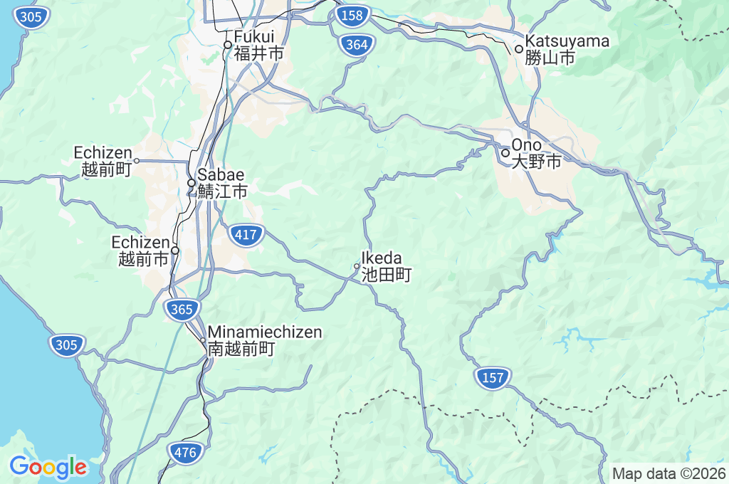 Hirose Area Map