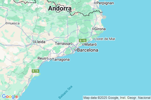 Map of Barcelona