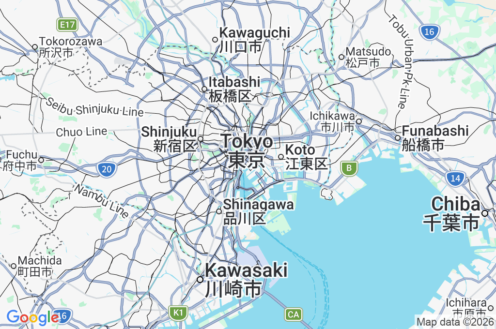 Tsukiji Area Map Tsukiji Area Map