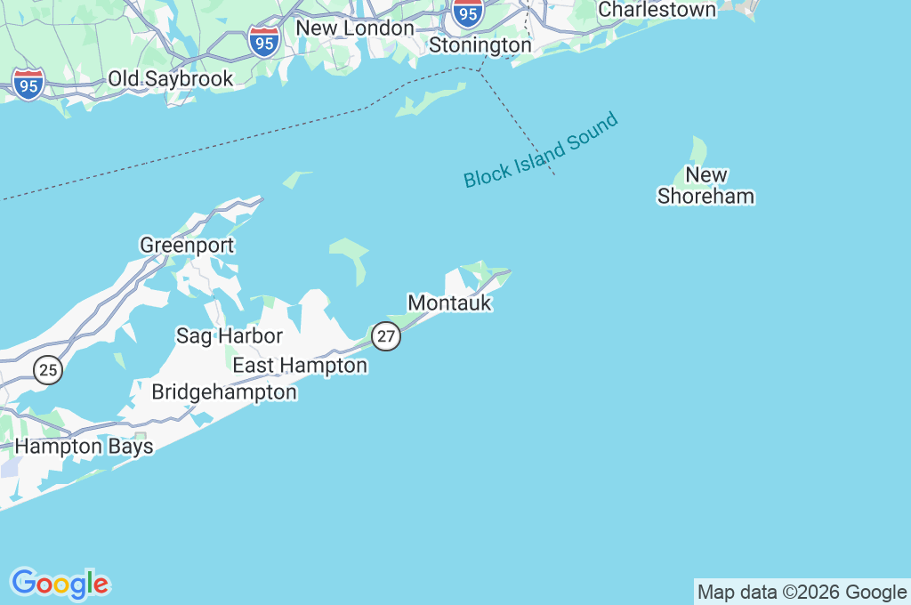 Montauk Circle Area Map