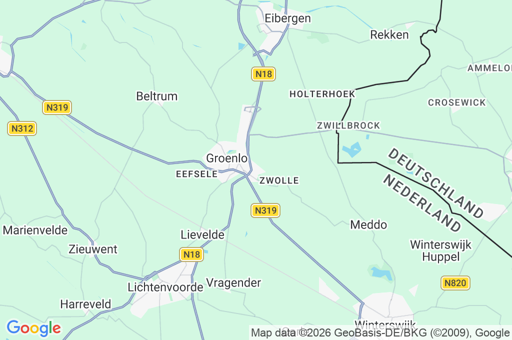 Marveld Recreatie Area Map