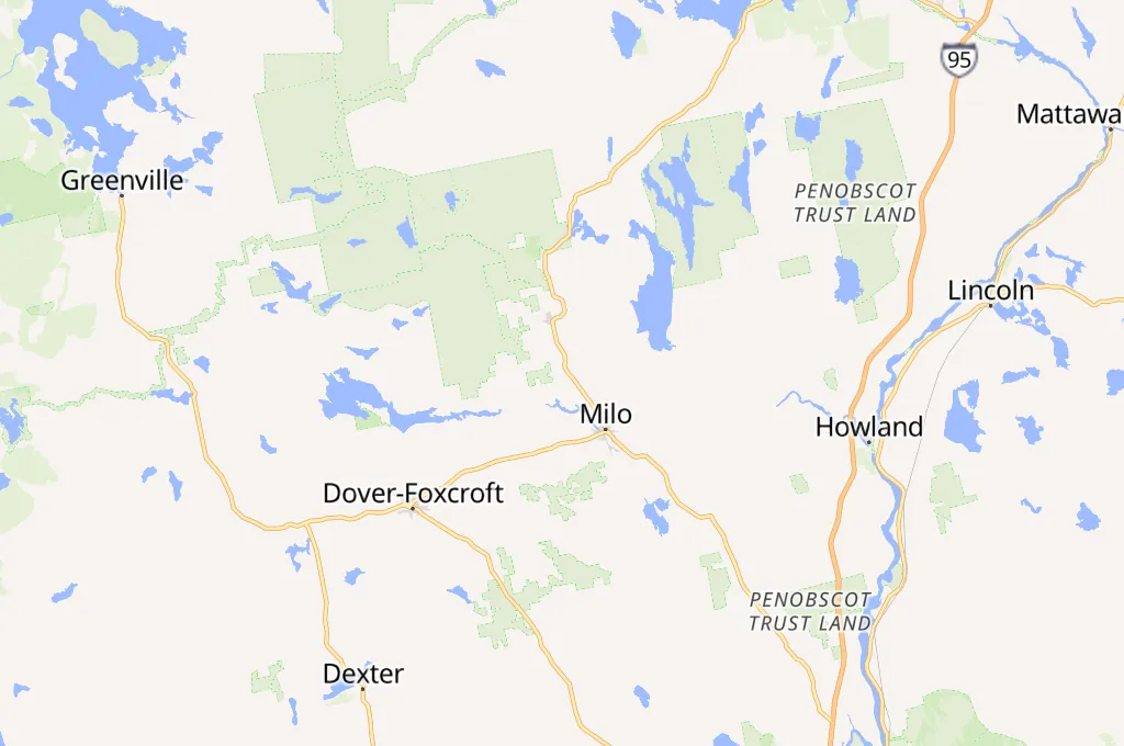 Brownville Area Map