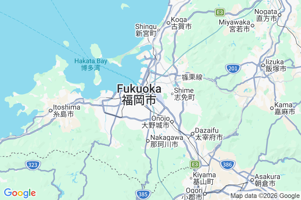 Hakata Station South Area Map Hakata Station South Area Map