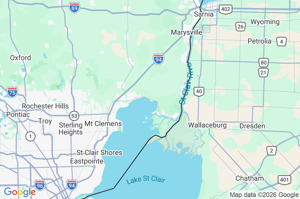 Fair Haven Area Map