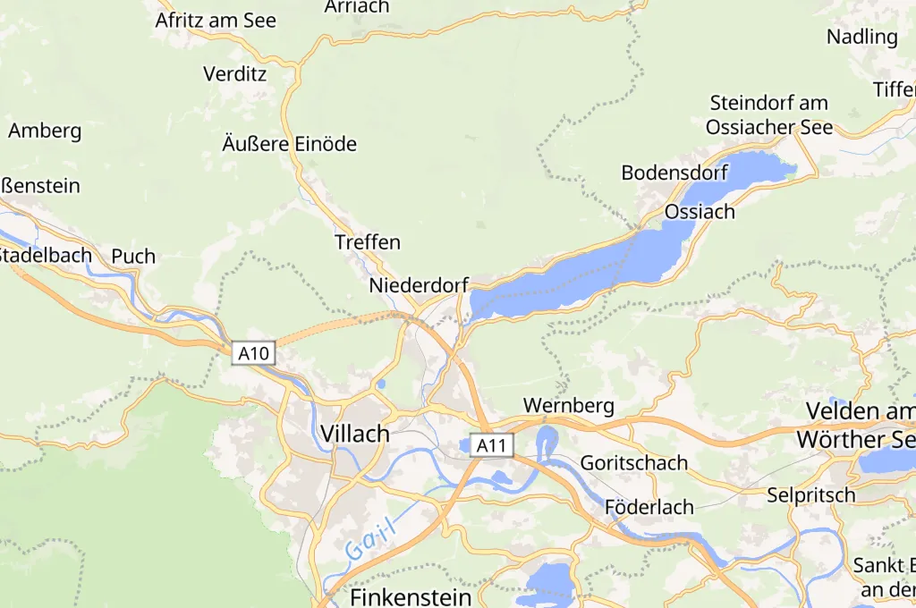 Annenheim Area Map
