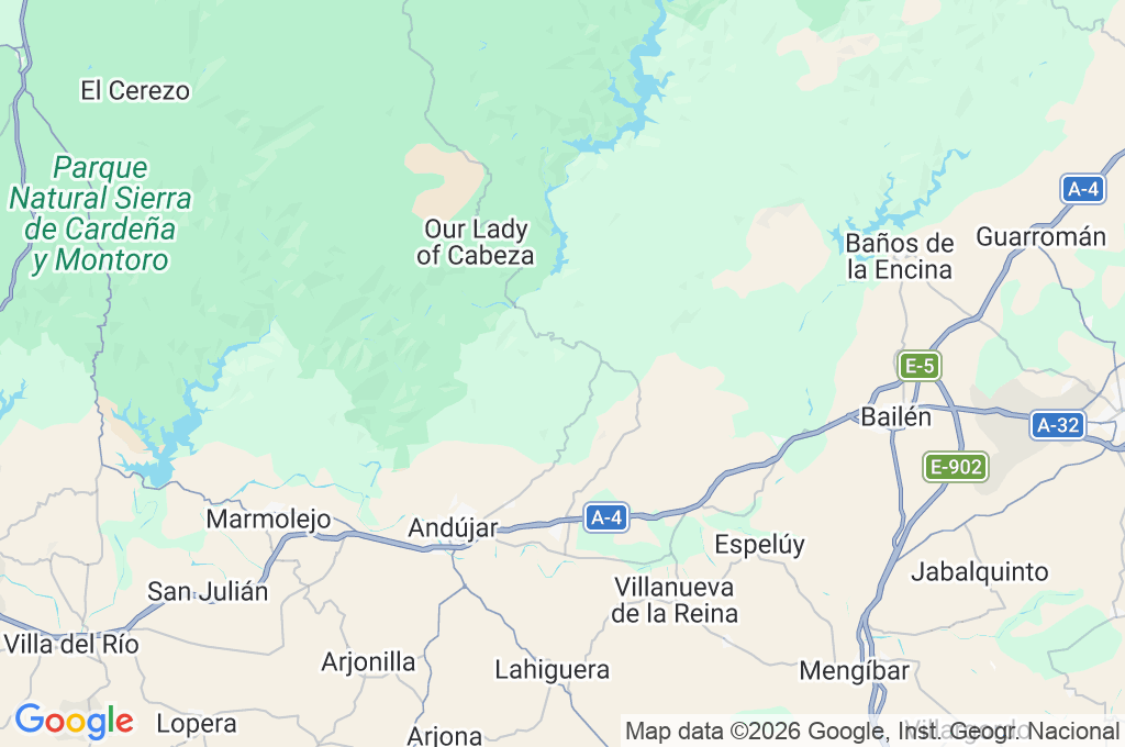 Cortijo Gato Clavo Area Map Cortijo Gato Clavo Area Map